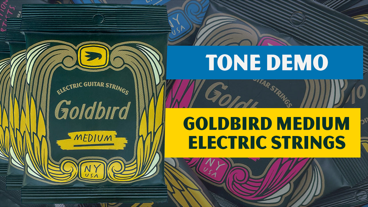 Load video: Demo of Goldbird Medium Guitar Strings using a Telecaster through a Line 6 Helix